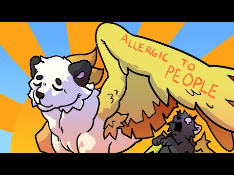 allergic to people | animation meme (gift for @BlackieSootfur )