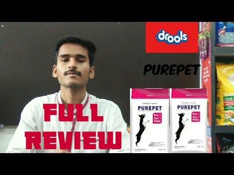 Dog feed :- purepet dog food ( adult ) review in hindi...