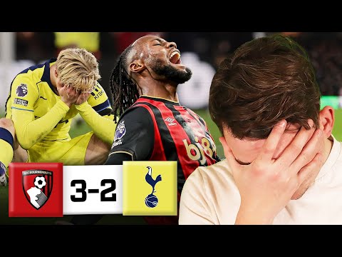 (EXPLOSIVE RANT) TOTTENHAM ARE BOTTLE JOBS! END THE FOOTBALL CLUB! Bournemouth 3-2 Tottenham