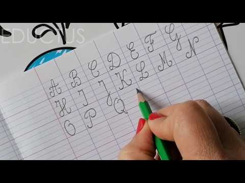 #8 Les majuscules cursives