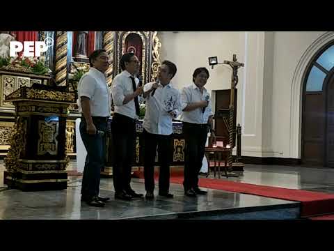 Hajji Alejandro remembers the time he and Rico J. Puno were having a shower together