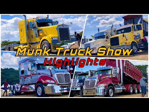 Munk Garage Truck Show 2022 -2023 Highlights | Trucks of Jamaica