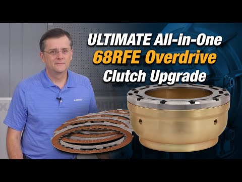 Maximize 68RFE Overdrive Clutch Capacity & Squawk Resistance with the Sonnax Smart-Tech® Housing