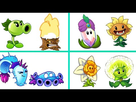 PvZ 2 The Best Pair Plants Dame & Support - Which Team Plant Will Win?