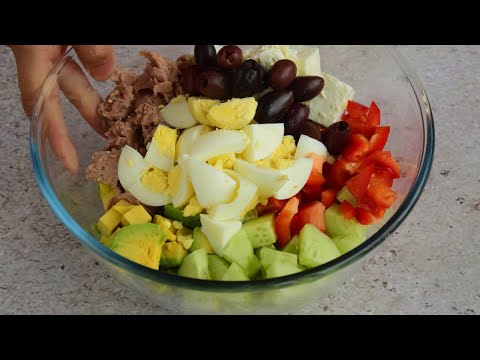 This salad is so delicious that you will keep making it over and over! Easy tuna salad