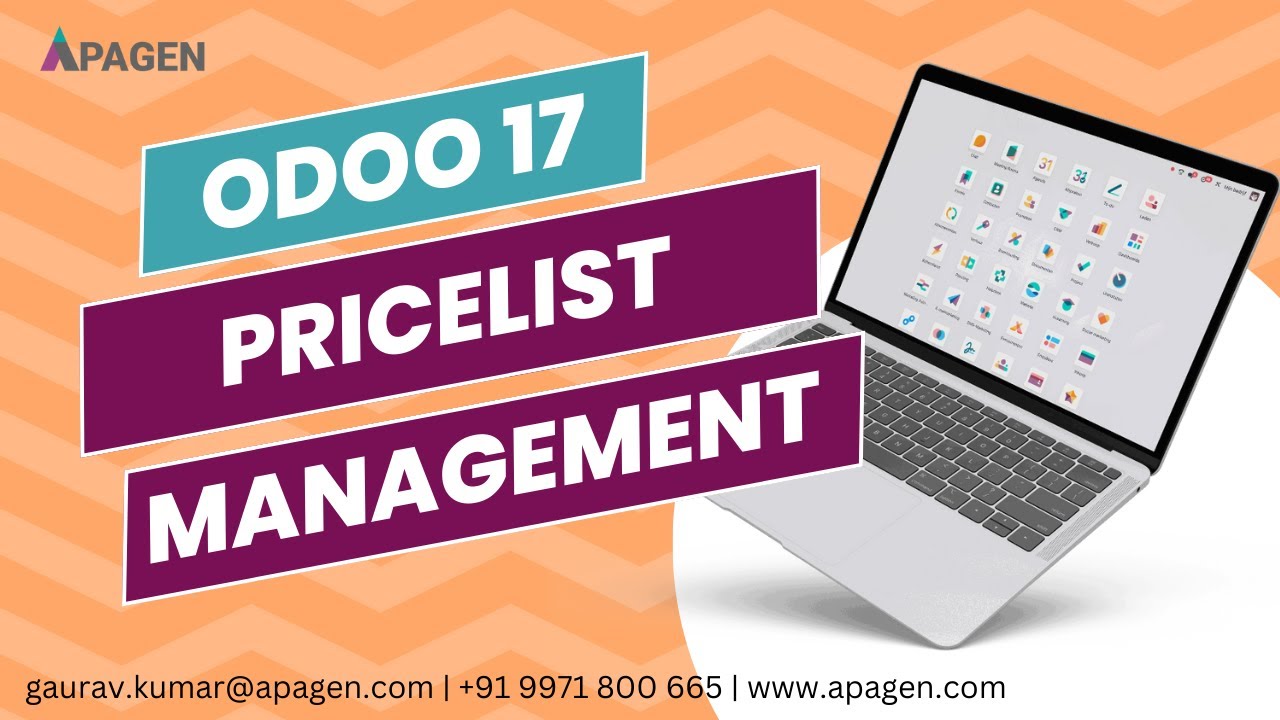 How to manage price list of product by #odoo17  | Odoo 17 Sales Module