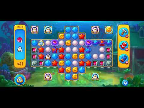 Fishdom level 10410 no boosters フィッシュダム ノーマル