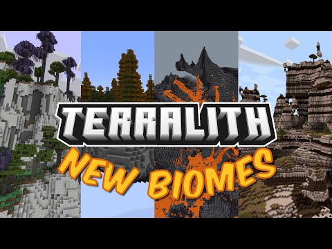 Minecraft Terralith Mod! (All New Biomes) 1.20+
