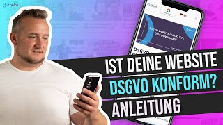 DSGVO-sichere Website (2023)  ✅  6 simple Checks in 5 Min.