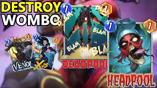 MARVEL SNAP INDONESIA - COMBO DESTROY KELUARGA DEADPOOL YANG MENYENANGKAN!! DEADPOOL HEADPOOL DECK