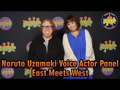 Naruto’s Voice Actors Unite! Maile Flanagan & Junko Takeuchi | Nostalgia Con Houston 2025