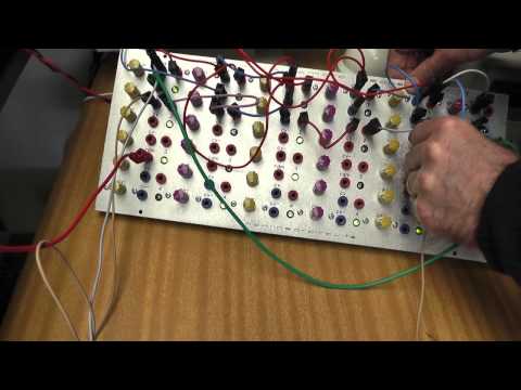 Cellular Automata sequencer panel - 1st recording
