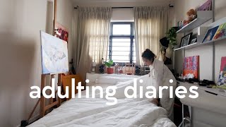 Adulting Diaries | Cooking simple meals, going for k-pop and hiphop dance classes, & singing class!