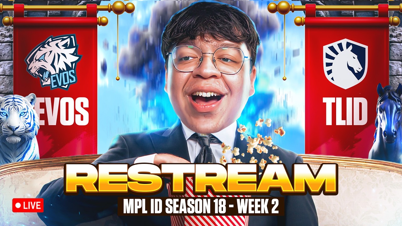 ⚔️ RESTREAM KING EVOS VS LIQUID ⚔️ TOP UP DI OURASTORE.COM