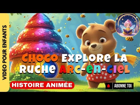 Choco Explore la Ruche Arc-en-Ciel | Histoire Enchantée pour Petits Aventuriers