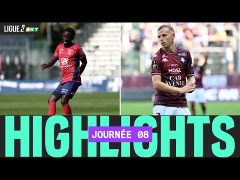 Résumé 8ème journée - Ligue 2 BKT 24/25