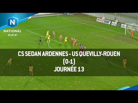 J13 : CS Sedan Ardennes - US Quevilly Rouen (0-1), le résumé