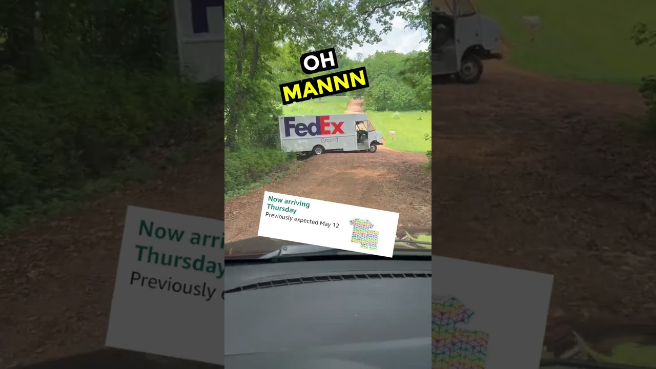 THIS Is Why Packages Arrive Late....