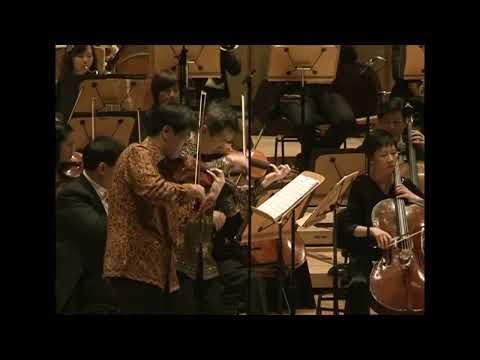 Bohuslav Martinů Concerto for 2 Violins. Singapore Symphony. Chan Yoong Han/Foo Say Ming/Lan Shui