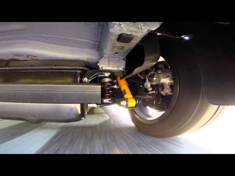 Fiat 500e rear suspension