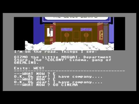 C64-Longplay - Gremlins - The Adventure game (720p)