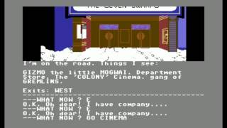 C64-Longplay - Gremlins - The Adventure game (720p)