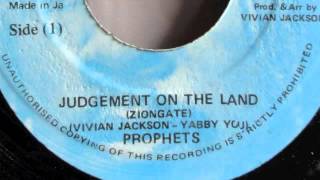 PROPHETS - JUDGEMENT ON THE LAND Vivian Jackson Yabby You production & Dub