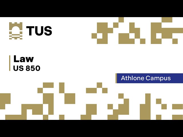 US850 - Law [Athlone]