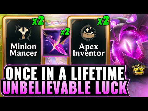 Secret "Augment 405": Double Minionmancer + Apex Inventor GOD Tier Highroll | League Arena Gameplay