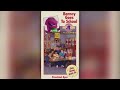 Barney Goes To School 1990 1991 VHS Release