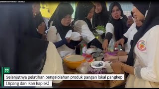 Peningkatan Ketahanan Pangan TeKen melalui Diversifikasi PanganLokal PangKep (Jipang dan IkanKepiek)