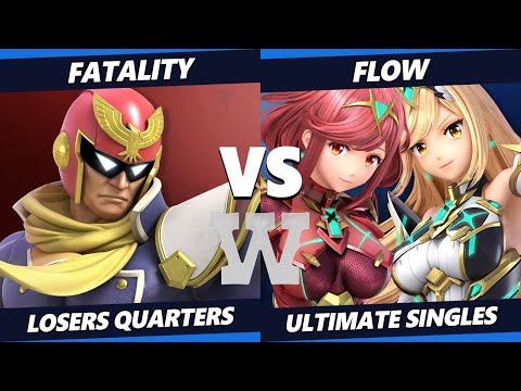 ULTIMATE WANTED 3 Losers Quarters - Fatality (Falcon) Vs. Flow (Roy, Pyra Mythra) SSBU Ultimate