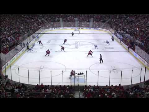 Leafs @ Capitals - Cody Franson Scores - 111209