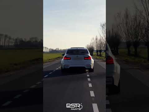 DCE Parts F80 M3 S55 EQL + Single Hybrid Titanium Catback incredible flyby sound 🥰!