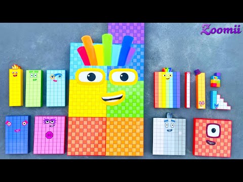 Looking for Numberblocks Puzzle Tetris 700 NEW Club Party Space ASMR | Numberblocks Satisfying Video