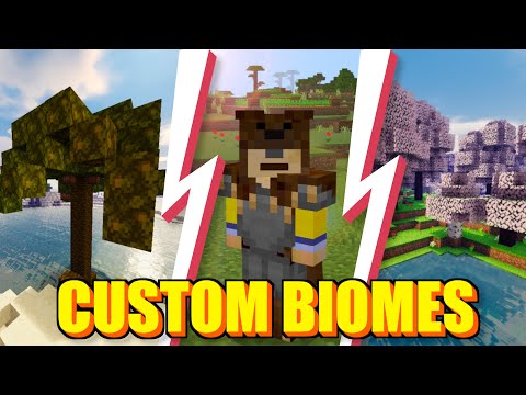 MKR Cinema - How to get Custom Biomes in MCPE 1.18! - Minecraft Bedrock Edition! ( New Biomes )