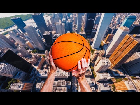The NEW World’s Highest Basketball Shot