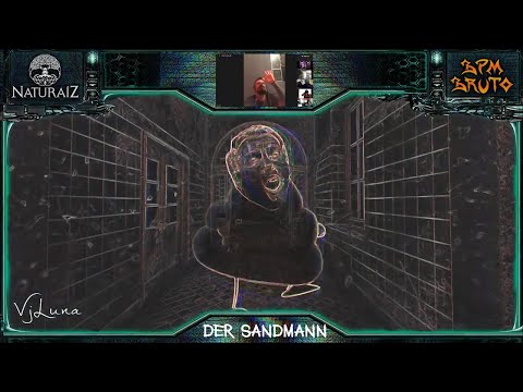 Der Sandmann - VJ Luna - BPM Bruto e Naturaíz - After Game Rave - NATUSPACE