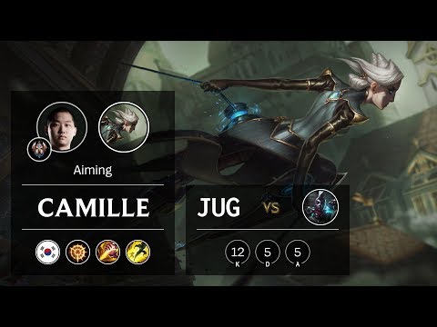 Camille Jungle vs Ekko - KR Challenger Patch 10.2
