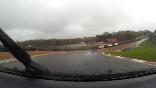 preview picture of video 'Clio 172 Brand Hatch Trackday 2014-11-03 3rd November 2014 very wet Jake Hill'