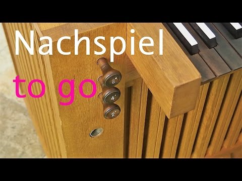 Nachspiel to go - Krebs, Allein Gott in der Höh sei Ehr (Orgel und Clavichord)