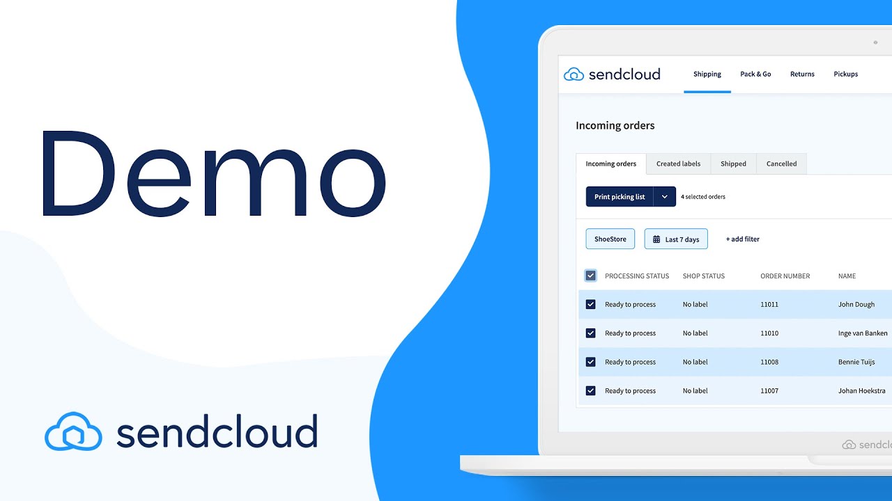 Getting started with Sendcloud | Product Demo