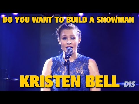 Kristen Bell sings "Do You Want to Build a Snowman" from Frozen | 2015 D23 Expo