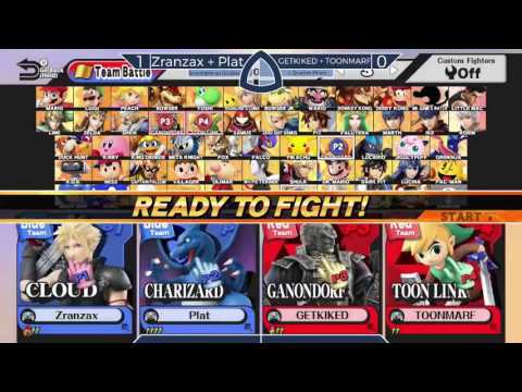 Sm4sh@Mines 40 - Zranzax + Plat Vs. GETKIKED + TOONMARF - Doubles Losers Quarterfinals