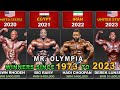 MR OLYMPIA Winners Comparation 1973 2023 Who Was The Greatest Mr Olympia Of All Time