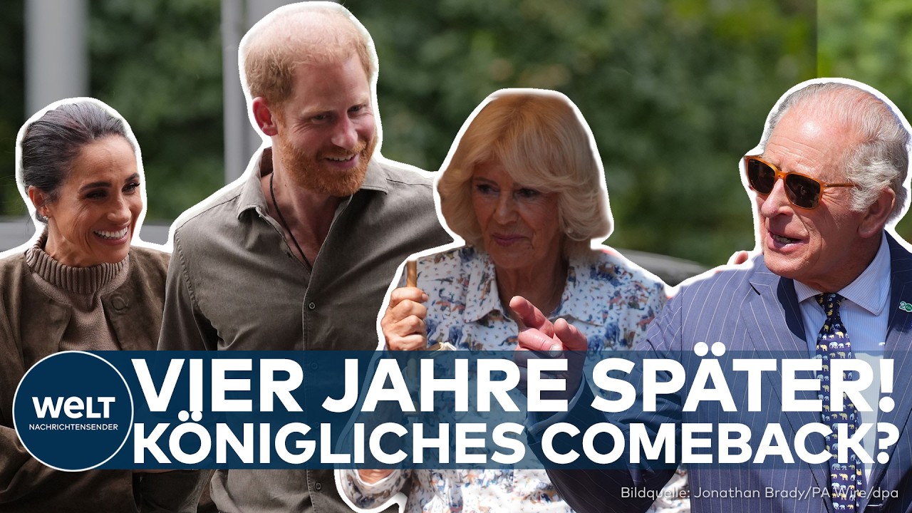 KÖNIGSHAUS: Royales Wiedersehen! Harry, Meghan und die Kinder treffen offenbar König Charles