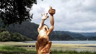 preview picture of video 'Furnas Wood Carving 2013'