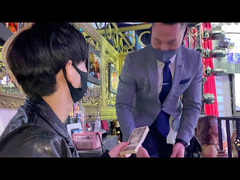 ショークラブで働くてんちむにチップ100万円を投げ銭してみた