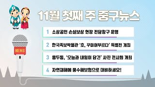 11월 첫째 주 중구뉴스 이미지