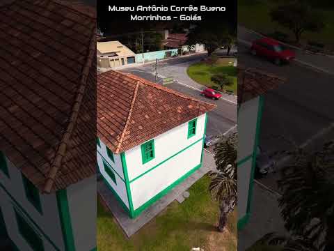 MORRINHOS GOIÁS, PROJETO VISÃO AÉREA - MUSEU ANTÔNIO CORRÊA BUENO.